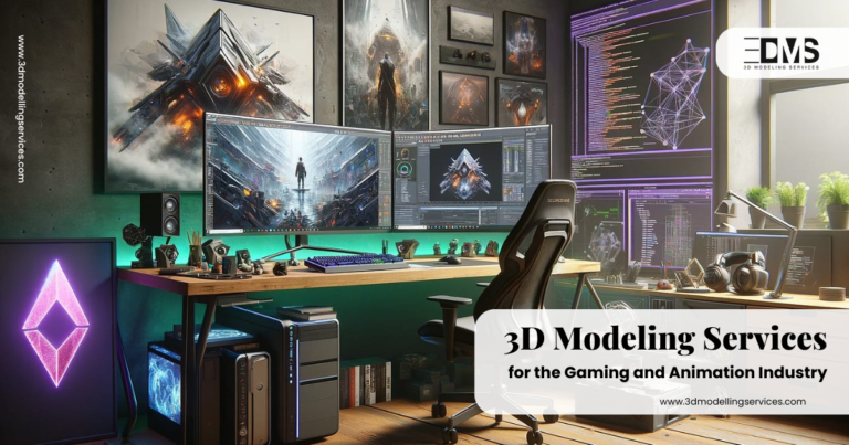 The Potential of 3D Modeling Services for the Gaming and Animation Industry.