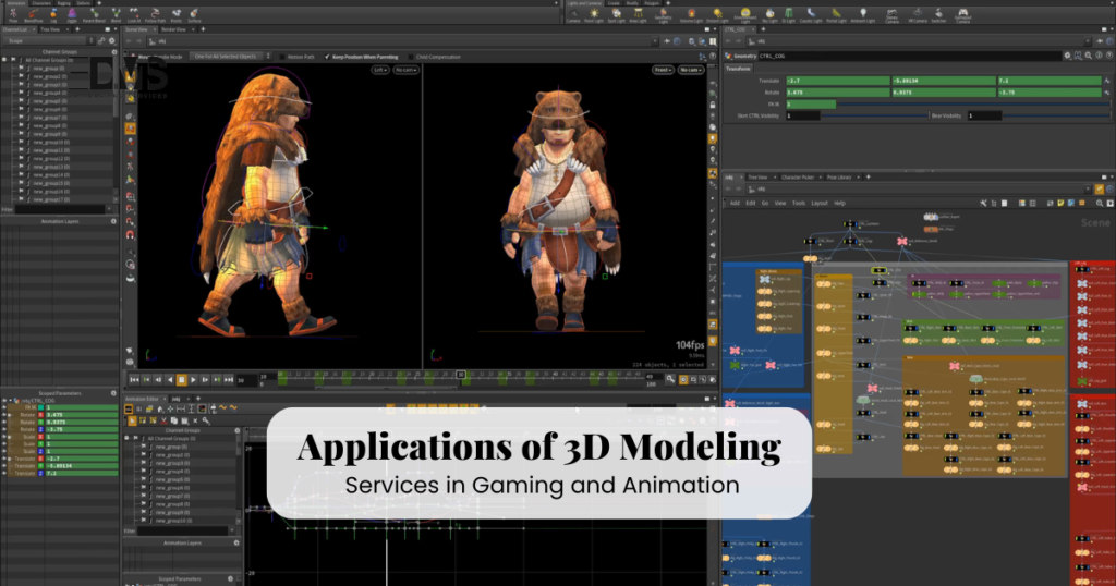 Finding the Right Company for 3D Modeling Services for Gaming and Animation