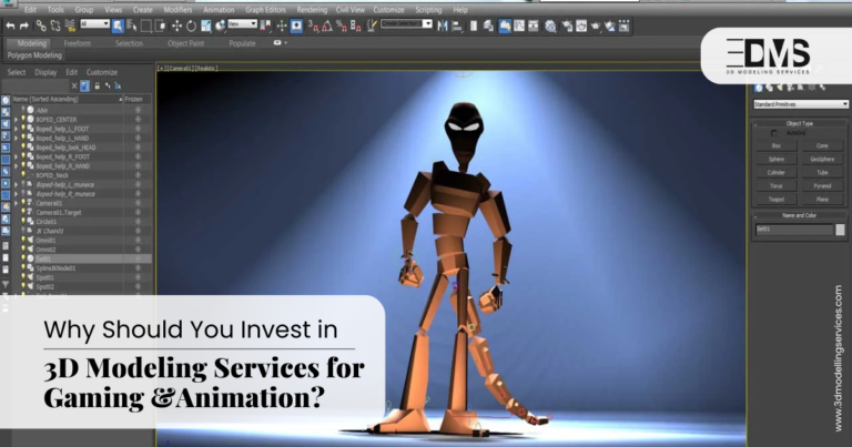 Why Should You Invest in 3D Modeling Services for Gaming and Animation?